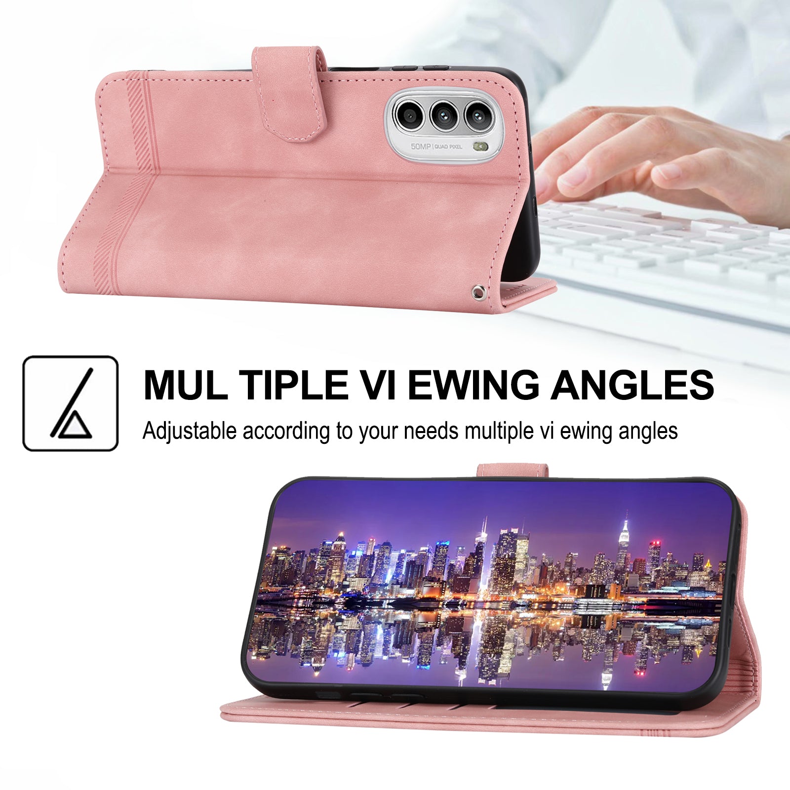 DIERFENG DF-03 pro Motorola Moto G52 4G G82 5G Stojánek PU kožené pouzdro Lines Potištěná peněženka Kryt telefonu DIERFENG DF-03 pro Motorola Moto G52 4G G82 5G Stojánek PU kožené pouzdro Lines Potištěná peněženka Kryt telefonu